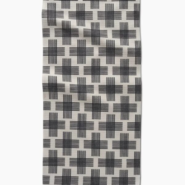 Cross Hatch Tea Towel