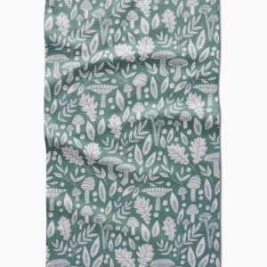 Fall Mushrooms Tea Towel