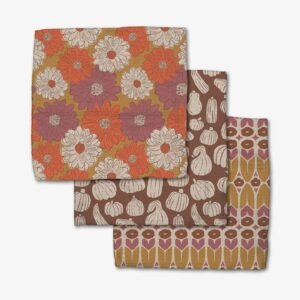 Zinnia Forever Dishcloth Set